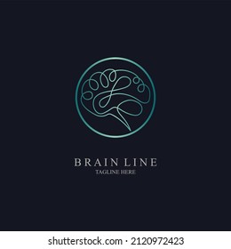 Logo-Linie Stil moderne Design-Vorlage für Marke oder Firma und andere