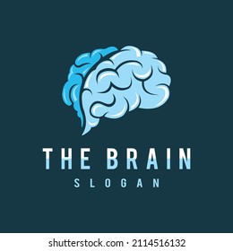 Brain logo with modern concept
