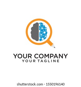 brain logo for the technology industry