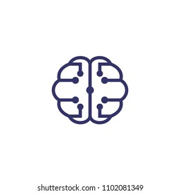 brain logo template