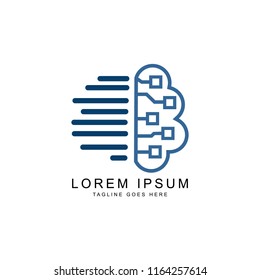 brain logo template