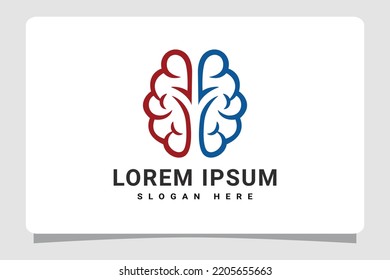 Brain Logo Template Design Inspiration
