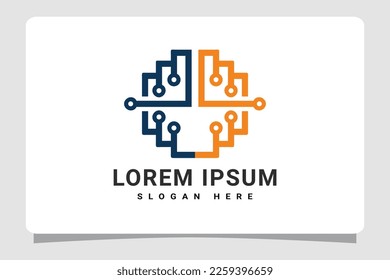 Brain Logo Template Design Inspiration