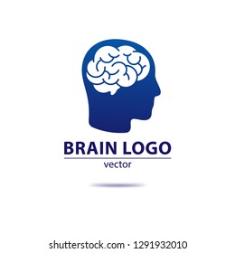 Brain Logo Template. Vector.