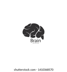 Brain Logo Template vector icon illustration design 