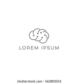 brain logo vector 2