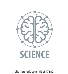 Brain logo, Vector