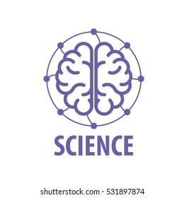 Brain logo, Vector