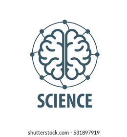 Brain logo, Vector