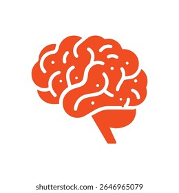Iconos y gráficos del Arte vectorial del logotipo del cerebro