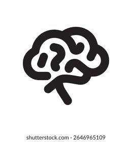 Iconos y gráficos del Arte vectorial del logotipo del cerebro