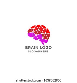 Brain Logo Vector Connection Design Digital Stock Vector (Royalty Free ...