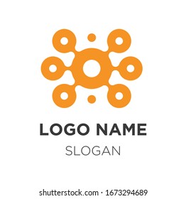 Brain Logo vector icon Template.