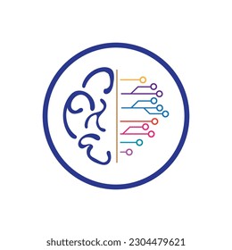 Brain logo vector illustration icon template design