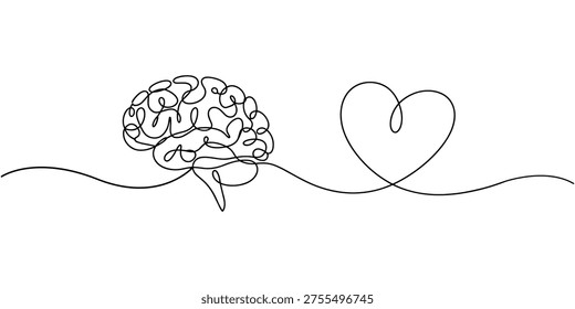 brain and love shape
