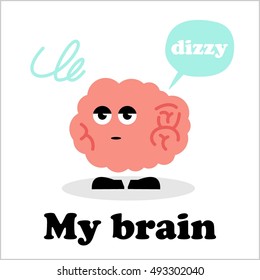 Brain mascot