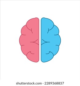 Brain Mind Intelligence Illustration Vector