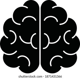 brain, mind Vector Icon 