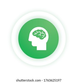Brain - Modern Icon (Pictogram)
