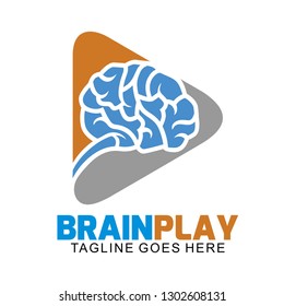 Brain play logo