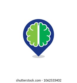 Brain Position Logo Icon Design