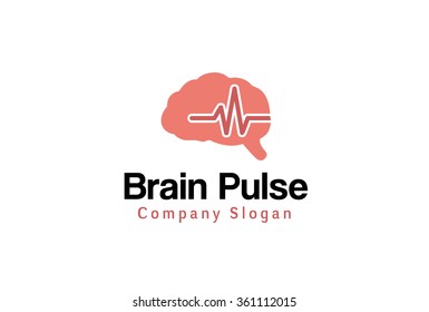 Brain Pulse Design Illustration
