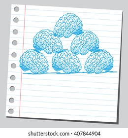 Brain pyramid