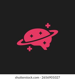 Restauración del cerebro Curación Ilustración Diseño de Vector