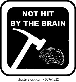 Brain rubber stamp