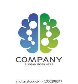 Brain Science and Education Logo Vector