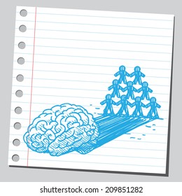 Brain shadow (teamwork)