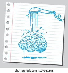 Brain and shower