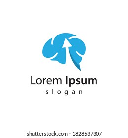 Brain smart logo images illustration design