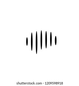 brain sound wave logo icon designs vector