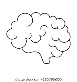 brain storm isolated icon