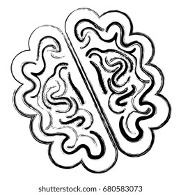 brain storm isolated icon