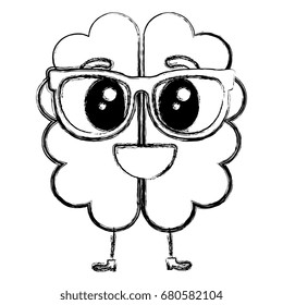 brain storm kawaii character