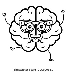brain storm kawaii character