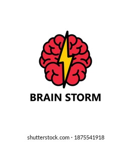 Design des Brain-Sturm-Logos