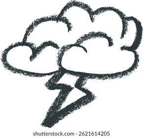 Brain Storm Start Up Related Icon Crayon Chalk Drawing Vector	

