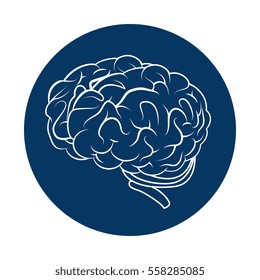 brain storming isolated icon