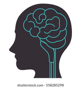 brain storming isolated icon