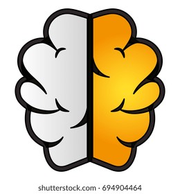 brain storming isolated icon