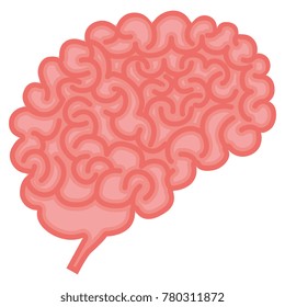 brain storming isolated icon