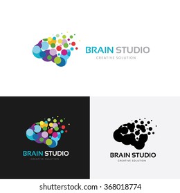 Brain Studio Logo Template