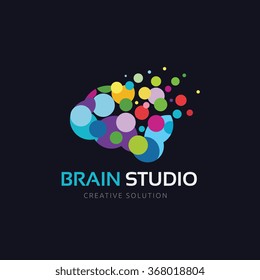 Brain Studio Logo Template
