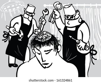 Brain surgery