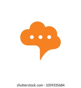 brain talk think symbol vector