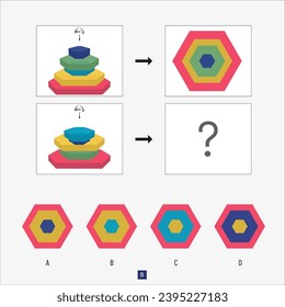 Brain Teasers, top view. What is the view from the top? Find what is not given. Mind questions.