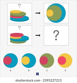 Brain Teasers, top view. What is the view from the top? Find what is not given. Mind questions.
